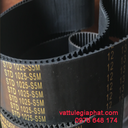 Dây curoa răng 1025 S5M , Dây đai răng 1025 S5M