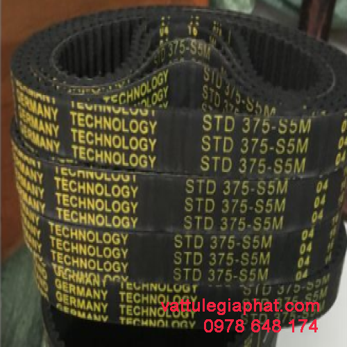 Dây curoa răng 375 S5M, Dây đai răng 375 S5M