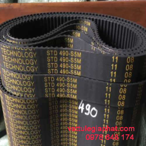 Dây curoa răng 490 S5M, Dây đai răng 490 S5M