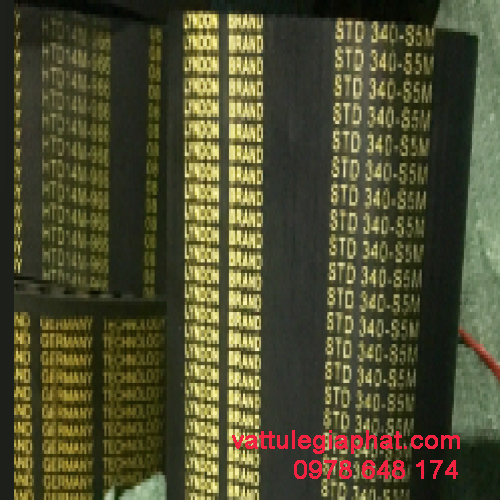 Dây đai răng STD 340 S5M Lyndon, Dây curoa răng STD 340 S5M