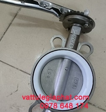 VAN BƯỚM INOX 34MM, VAN BƯỚM INOX DN25