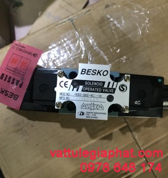 VAN DẦU KSO-G02-4CD-10 BESKO - VAN DẦU BESKO KSO-G02-4CD-10