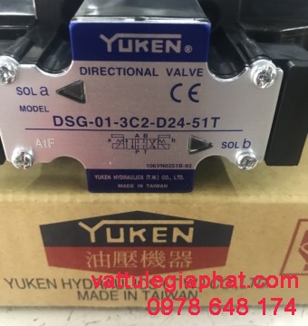 Van thủy lực YUKEN DSG-01-3C2-D24-51T